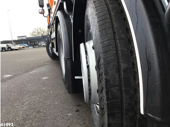 Šiukšliavežis DAF FAN CF 340 Hiab 23 ton/meter laadkraan Welvaarts weighing system: foto 5