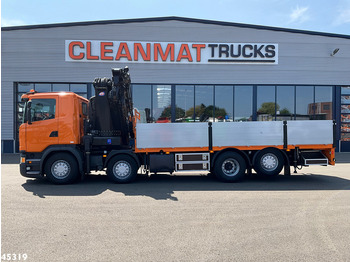 Sunkvežimis su kranu Scania G 450 Euro 6 HMF 60 Tonmeter laadkraan + Fly-Jib: foto 3