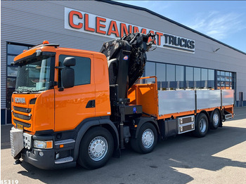 Sunkvežimis su kranu Scania G 450 Euro 6 HMF 60 Tonmeter laadkraan + Fly-Jib: foto 2