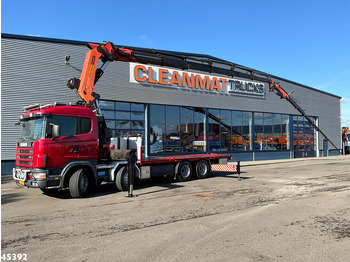 Sunkvežimis su kranu SCANIA R124