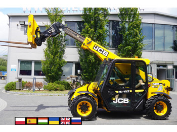 Teleskopinis ratinis krautuvas JCB