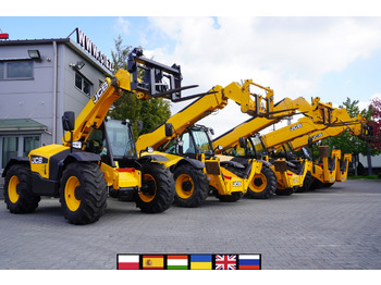 Teleskopinis ratinis krautuvas JCB