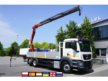 Platforminis/ Bortinis sunkvežimis MAN TGS 26.360