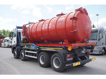 Srutovežis MAN TGS 35.400 8 × 4 E5 / HYVA HOOK LIFT 32.56 SE / Septic barrel 13000 L: foto 5