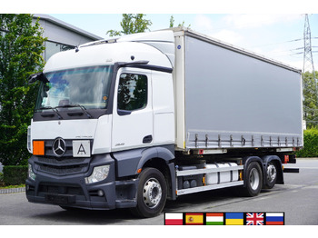 Tentinis sunkvežimis MERCEDES-BENZ Actros 2545