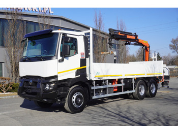 Sunkvežimis su kranu RENAULT C380 / 6x4 / HDS Palfinger PK 18002-EH 6000 kg: foto 2