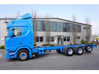 SCANIA R650 V8 / 650 HP/ frame 8.8 m / steered 4th axle lizingą SCANIA R650 V8 / 650 HP/ frame 8.8 m / steered 4th axle: foto 2