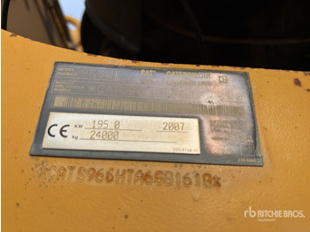 Ratinis krautuvas CATERPILLAR 966H