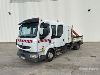 Platforminis/ Bortinis sunkvežimis RENAULT Midlum 220