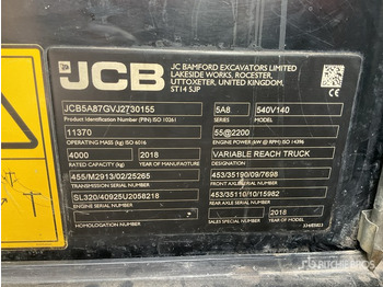 Teleskopinis krautuvas JCB