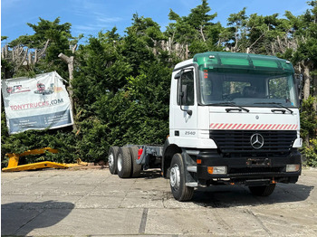 Važiuoklės sunkvežimis MERCEDES-BENZ Actros 2540