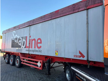 Savivartis puspriekabė Stas SA339K 65m3 vol alu kipper BPW Schijfremmen: foto 3 Savivartis puspriekabė Stas SA339K 65m3 vol alu kipper BPW Schijfremmen: foto 3