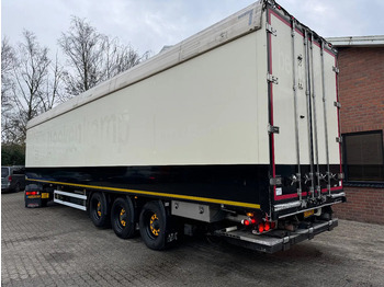 Su slankiojanciomis grindimis puspriekabė kraker ISO 92m3 Walkingfloor + Koeloplegger Tiefkuhl Liftachse Top condition: foto 2