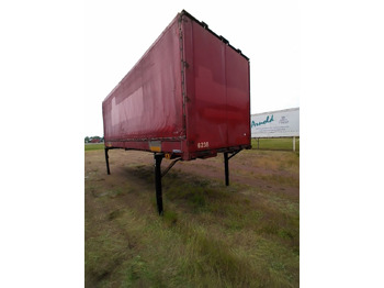 Tentinis kėbulas Krone Wechselpritsche mit Bordwänden und Plane, BDF-System, 7.450 mm lang.: foto 3