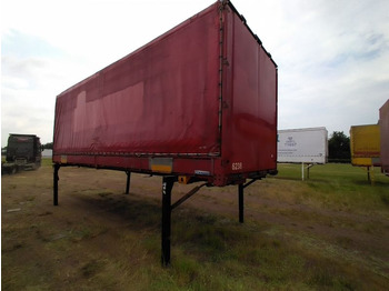 Tentinis kėbulas Krone Wechselpritsche mit Bordwänden und Plane, BDF-System, 7.450 mm lang.: foto 4