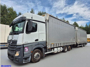 Tentinis sunkvežimis MERCEDES-BENZ Actros 2542