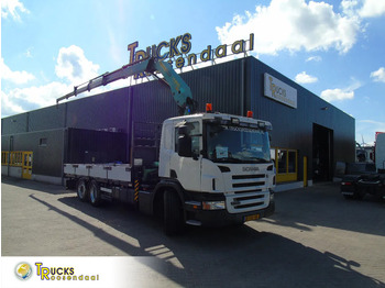 Sunkvežimis su kranu SCANIA P 380