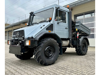 Savivartis sunkvežimis Unimog 130 - U130 418 74426 mit Kran und Winde Mer: foto 3