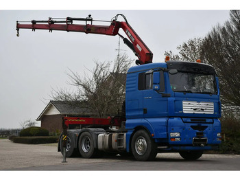 Vilkikas MAN TGA 26.480 6x4 TRUCK/TRACTOR! CRANE/KRAN/GRUE HIAB 22TM!!: foto 3