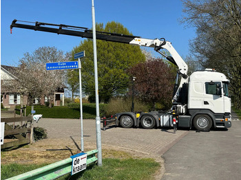 Vilkikas Scania R450 6x2 !!TRACTOR!!!CRANE/GRUE/HMF 50TM!!TOP!EURO6!!: foto 4