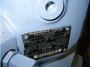 Hidraulinis siurblys - Statybinė technika Brueninghaus Hydromatik A10VO28DFLR-31R-PSC12N00-SO533 -: foto 3
