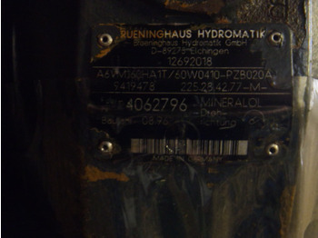 Hidraulinis variklis - Statybinė technika Brueninghaus Hydromatik A6VM160HA1T/60W0410-PZB020A -: foto 3