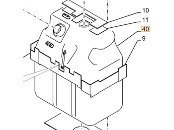 Variklis ir dalys CASE