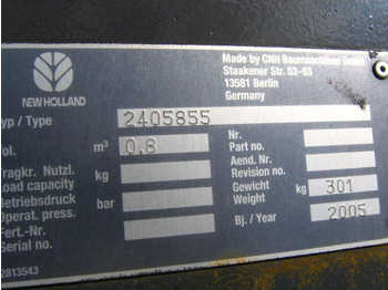 Krautuvo kaušas NEW HOLLAND