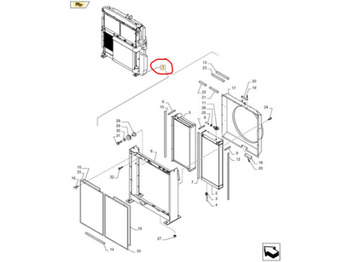 Radiatorius NEW HOLLAND