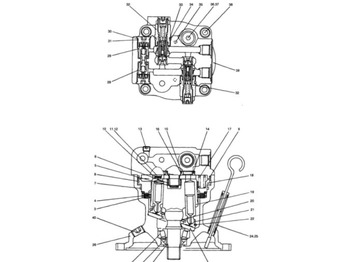 Hidraulinis variklis NEW HOLLAND