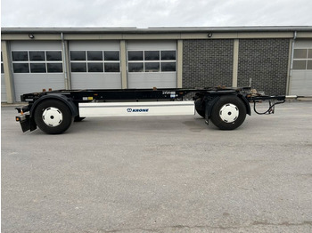 Konteineris-vežimus/ Sukeisti kūną priekaba KRONE