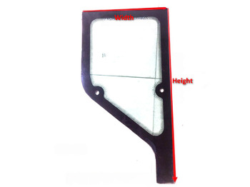 Nauja Priekinis stiklas - Ratinis krautuvas Qingdao Promising Windshield for China Wheel Loader: foto 4