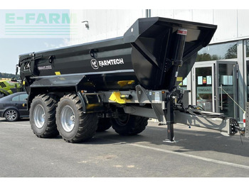 Savivartė traktorinė priekaba Farmtech gravis 2000 hardox black edition: foto 3