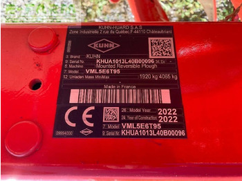 Plūgas Kuhn vml5et9095lp: foto 5
