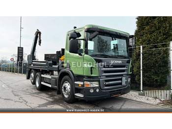 Nuožulnaus pakėlimo ant platformos sunkvežimis Scania P 360 Absetzkipper 6x2 Liftachse, gelenkte Achse: foto 4