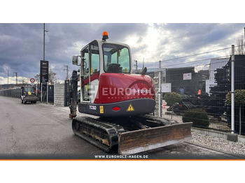 Mini ekskavatorius Terex Minibagger TC 50, Schnellwechsler MS03, Knickmatik: foto 3