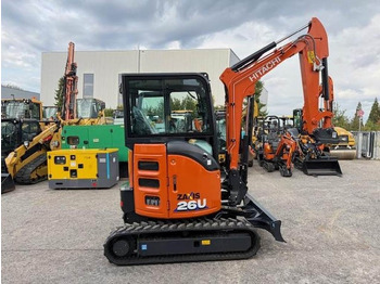 Mini ekskavatorius HITACHI ZX26U-6