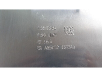 Nauja Degalų bakas - Sunkvežimis DAF OEM fuel tank 430L with brackets: foto 4