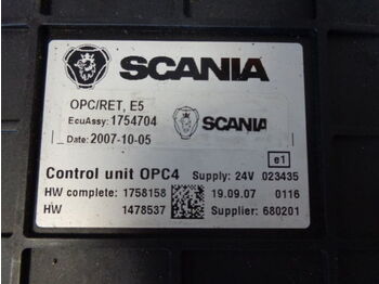 Valdymo blokas - Sunkvežimis Scania Control unit OPC4 1754704, 1758158, 1478537, 1518631 "WORLDWIDE: foto 4