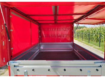 Nauja Platforminė/ Bortinė priekaba TEMARED 2osie 750kg straż strażacka pożarnicza: foto 3