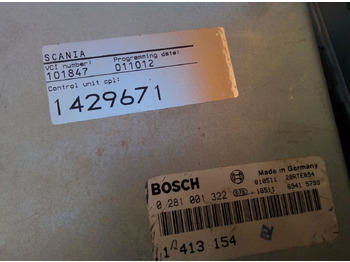 Valdymo blokas - Autobusas Scania dvigatelem 0281001322 - 1413154   Scania 094 Omni Link: foto 2
