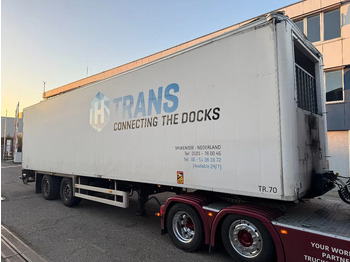 Furgonas puspriekabė Chereau 2 AS - SAF - ISOLATED BOX + DHOLLANDIA LIFT 2.000 KG: foto 2