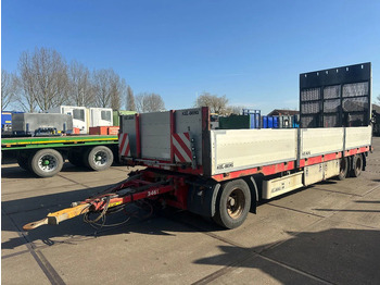 Platforminė/ Bortinė priekaba KEL-BERG 3 AXLE , RAMP 2E LIFT AXLE: foto 5