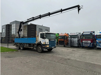 Sunkvežimis su kranu SCANIA P124