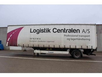 Puspriekabė Krone Curtainsider/Planenauflieger/Gardin: foto 5