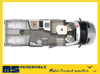 Pusiau integruotas kemperis Eura Mobil PROFILA T 726 EB /-2025-/ MONDIAL PLUS & S-PAKET: foto 2