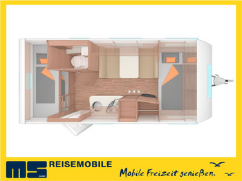 Prikabinamas namelis Weinsberg CARAONE 480 QDK / - 2026 - / ETAGENBETTEN: foto 2 Prikabinamas namelis Weinsberg CARAONE 480 QDK / - 2026 - / ETAGENBETTEN: foto 2