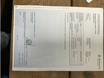 Statybinė įranga, Priekaba Viplex tekstkar P8 ledscherm op aanhangwagen: foto 3