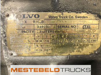 Pavarų dėžė ir dalys - Sunkvežimis Volvo Versnellingsbak R1000 FL7: foto 5