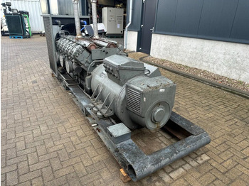 Elektrinis generatorius Baudouin Leroy Somer 300 kVA noodstroom generatorset ex Emergency: foto 5